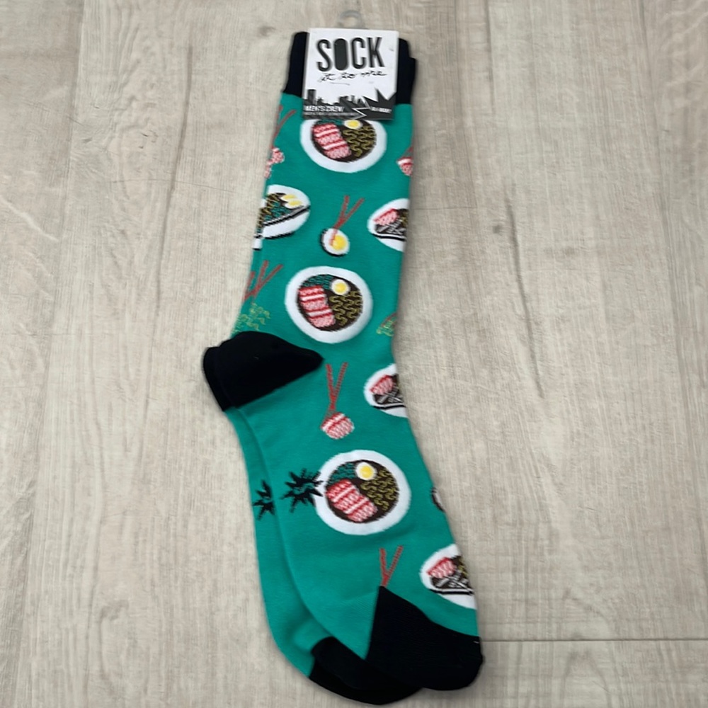 New With Tags Sock It To Me Crew Ra-Man socks
